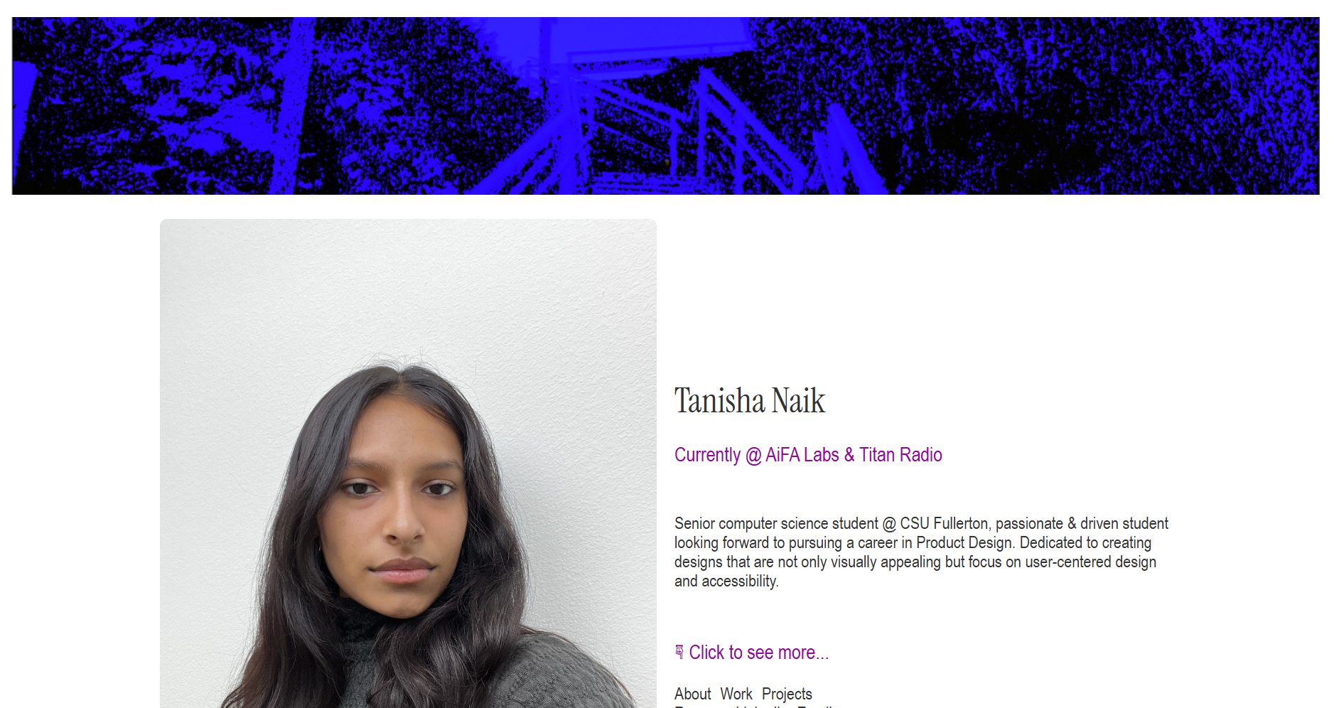 Tanisha Naik's submission from Devpost